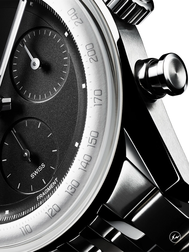 TAG Heuer Carrera Chronograph x Fragment Limited Edition, Tachymeterskala