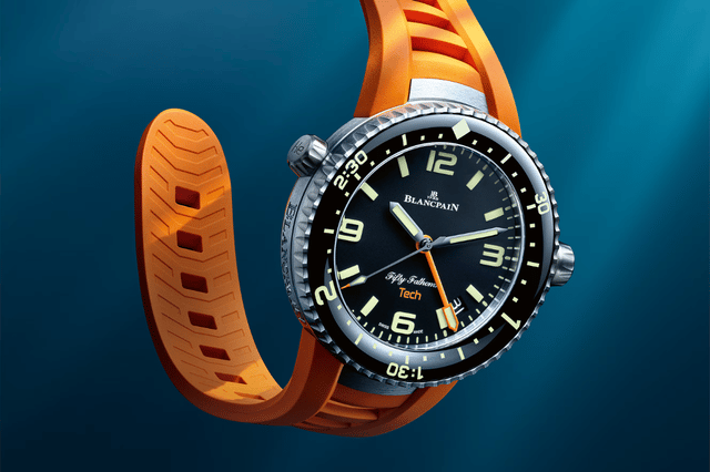 Die Blancpain Fifty Fathoms Tech Ref. 5019A im Wasser