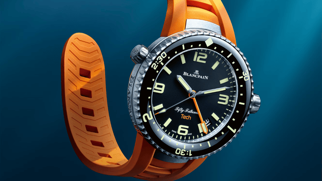 Die Blancpain Fifty Fathoms Tech Ref. 5019A im Wasser