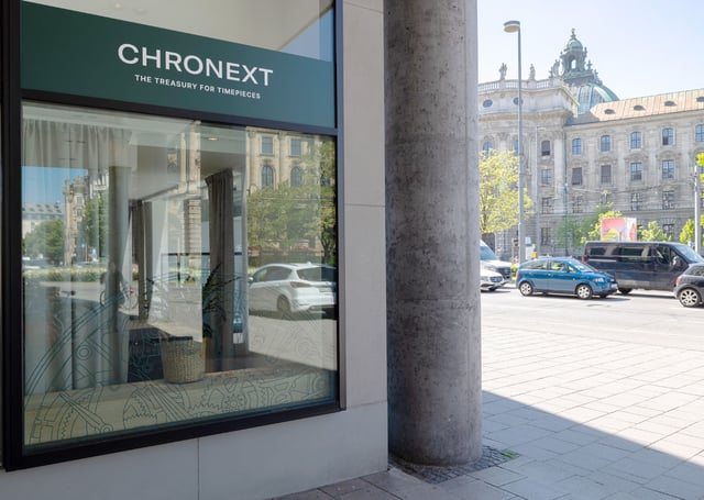 Die ehemalige Chronext Boutique in München