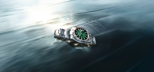 Liegende Rolex Oyster Perpetual Datejust 41 