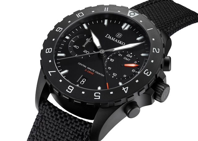 Damasko – DC89 Si Drive, Toolwatch in Schwarz