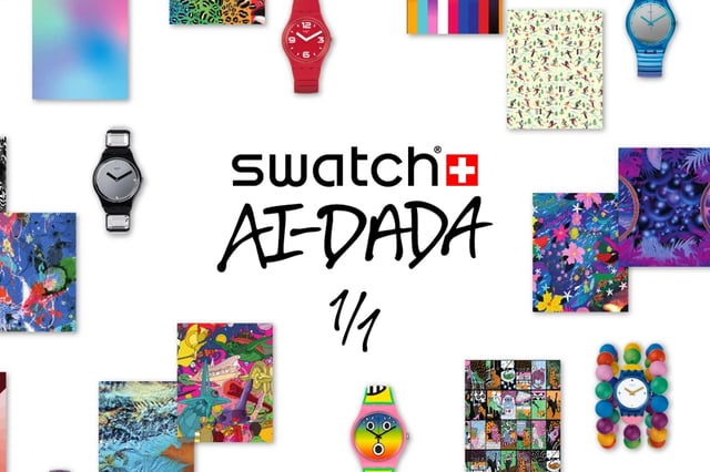 Swatch AI-Dada, System zur Erstellung eigener Uhrenkreationen