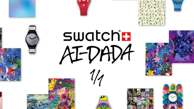 Swatch AI-Dada, System zur Erstellung eigener Uhrenkreationen