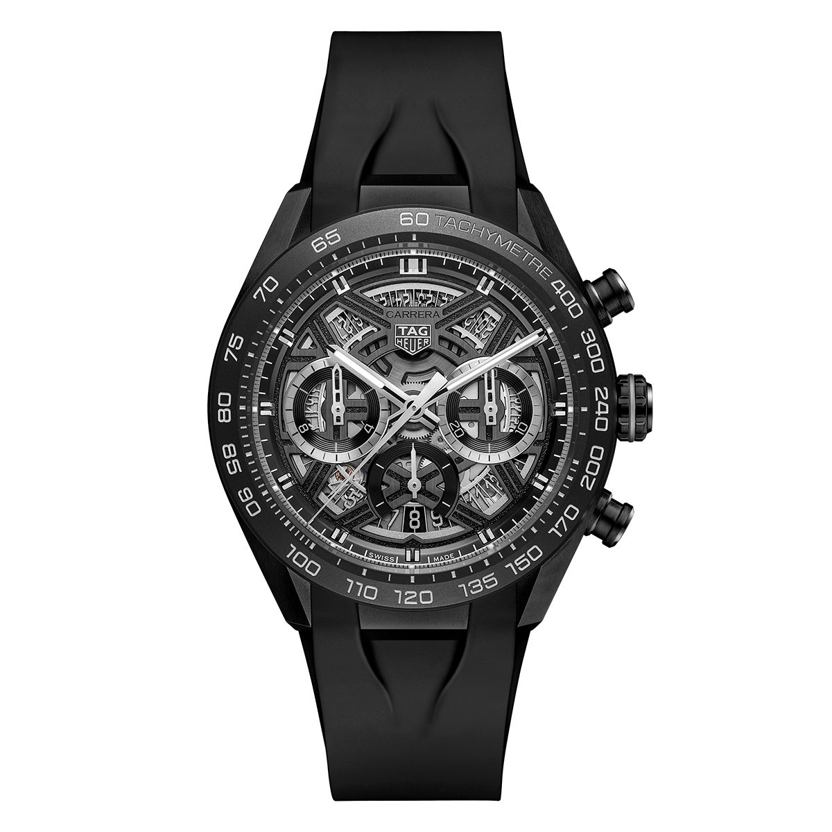 TAG Heuer Carrera Chronograph Extreme Sport Automatik Automatik, 44 mm, Titan mit DLC-Beschichtung CBU2080.FT6272