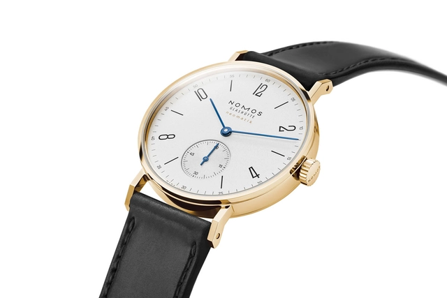 Nomos Glashütte: Tangente Gold neomatik