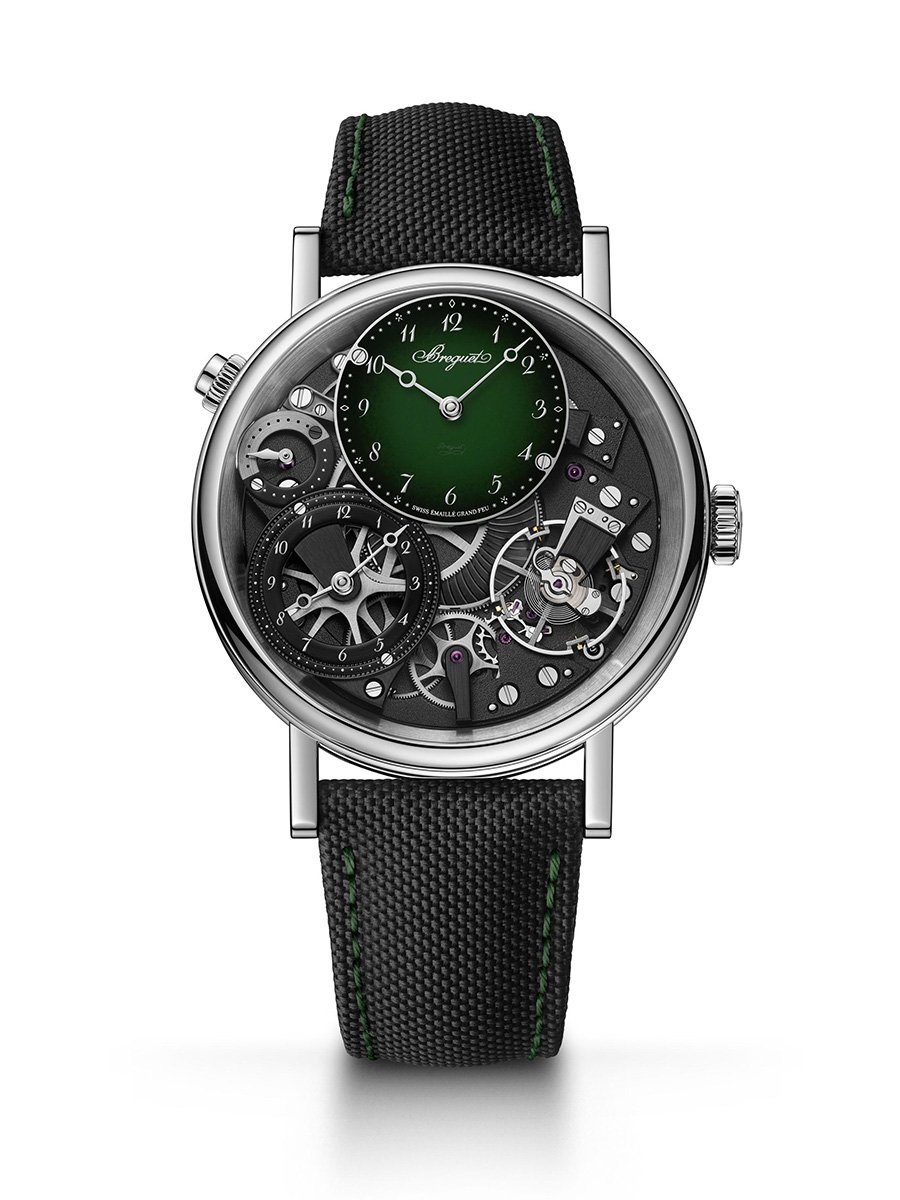 Breguet Tradition GMT 7067, Frontansicht Uhr
