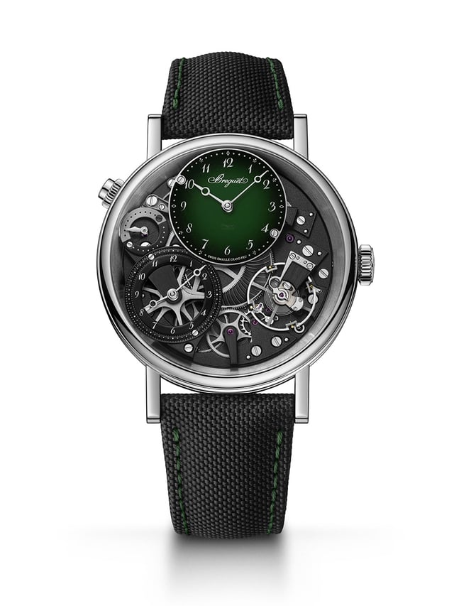 Breguet Tradition GMT 7067, Frontansicht Uhr
