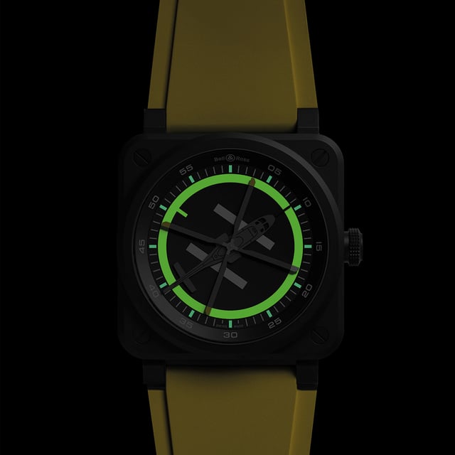 Bell & Ross BR03 Helipad Lume