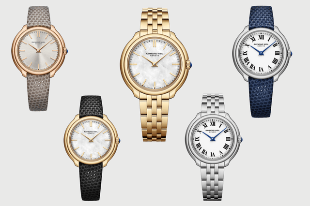 die versionen der Raymond Weil Toccata Heritage, front