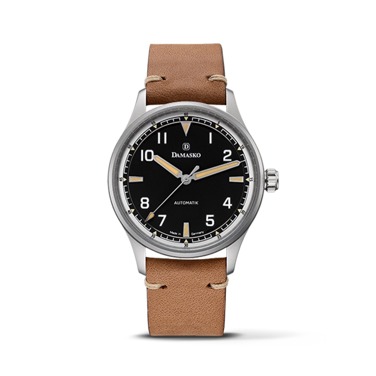 Frontansicht der Damasko DF10 Old Radium 