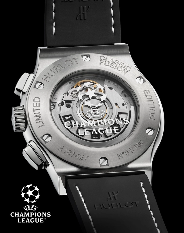 Hublot Classic Fusion Chronograph UEFA Champions League Titanium Boden