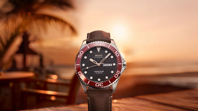 Mido: Ocean Star 200C mit roter Lünette