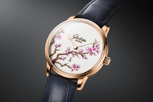 Glashuette Original Senator Meissen „Cherry Blossom“
