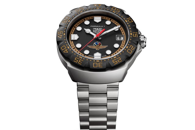 TAG Heuer Formula 1 Solargraph x Indy 500, Frontansicht Uhr
