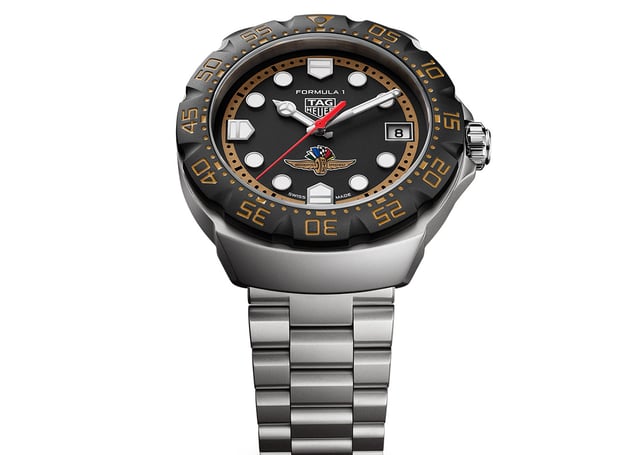 TAG Heuer Formula 1 Solargraph x Indy 500, Frontansicht Uhr