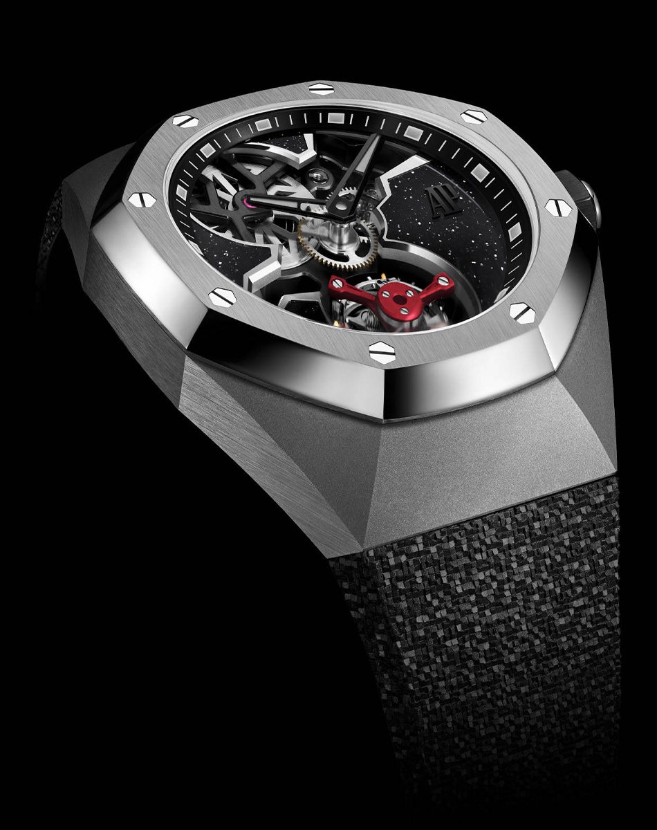 Audemars Piguet Royal Oak Concept x Yoon & Verbal, ausgefallene Uhrenkreation mit Manufakturkaliber und Kautschukband
