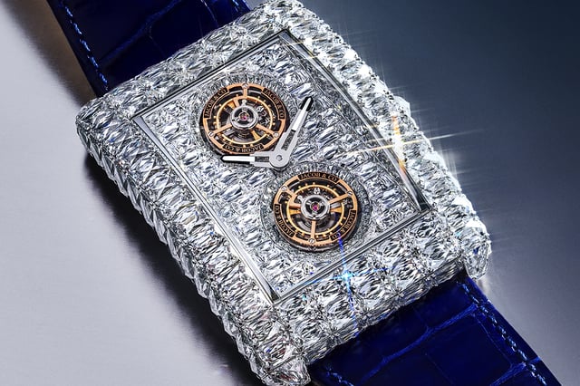Jacob & Co. Billionaire Double Tourbillon Angel Cut Uhr