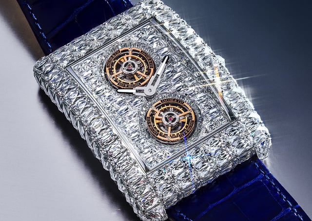 Jacob & Co. Billionaire Double Tourbillon Angel Cut Uhr