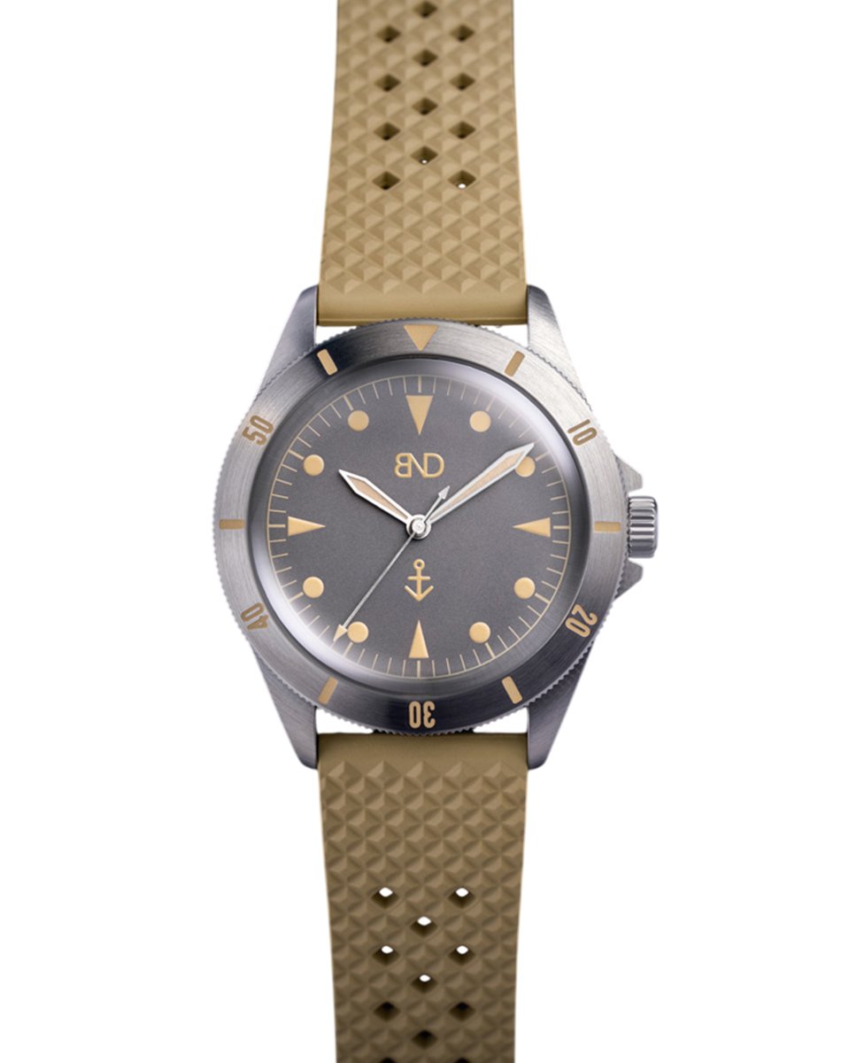 BND – MN Limited Edition, Taucheruhr mit Automatikwerk und Kautschukband