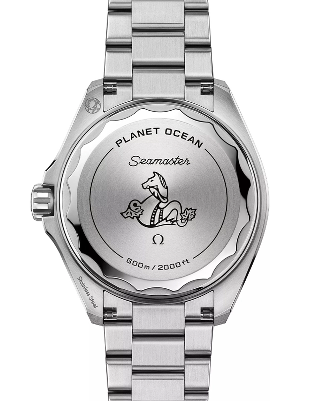 Omega – Seamaster Planet Ocean 600M 42 mm, Taucheruhr mit Automatikkaliber aus Edelstahl