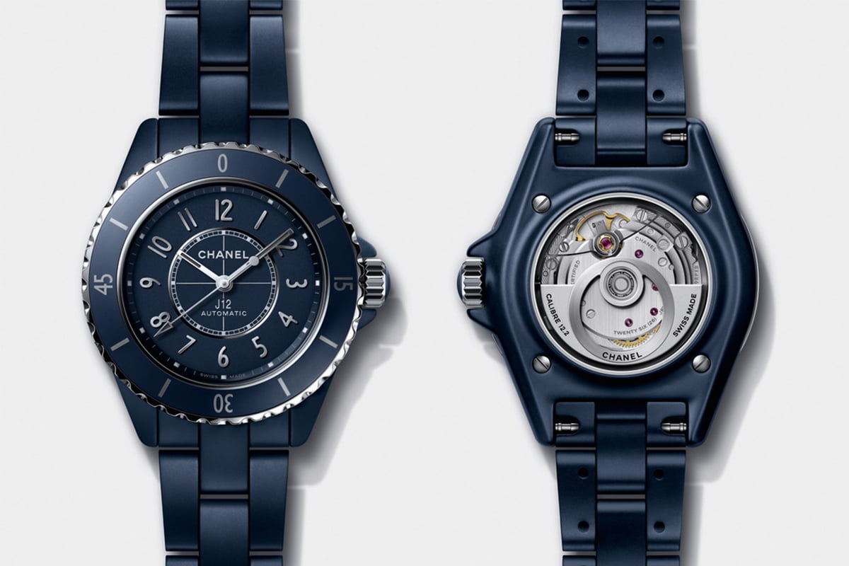 Chanel J12 in Matte Blue Ceramic