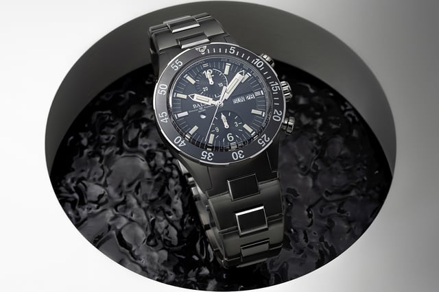 Ball – Roadmaster Rescue Chronograph, Automatik-Chronograph aus Edelstahl