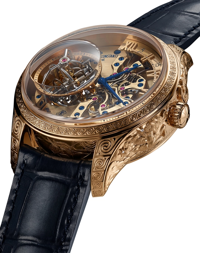 Vacheron Constantin – Les Cabinotiers Armillary Tourbillon „Myth of the Pleiades“, Handaufzugsuhr aus Gold mit Tourbillon