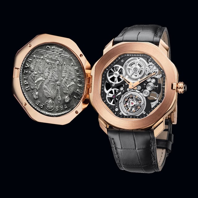 Bulgari: In der Octo Roma Monete arbeitet das flachste Tourbillon der Welt