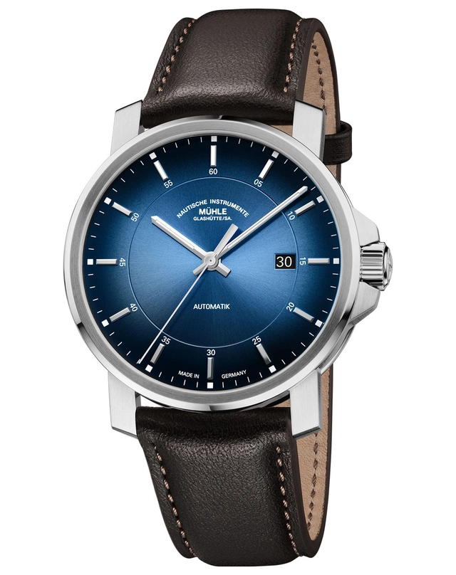 Mühle-Glashütte 29er Casual Küstenblau freigestellt