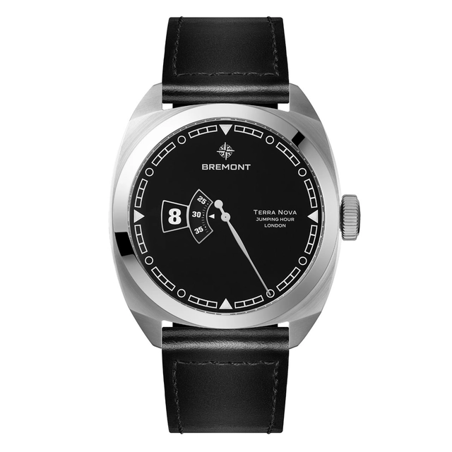 Bremont: Terra Nova Jumping Hour in Edelstahl