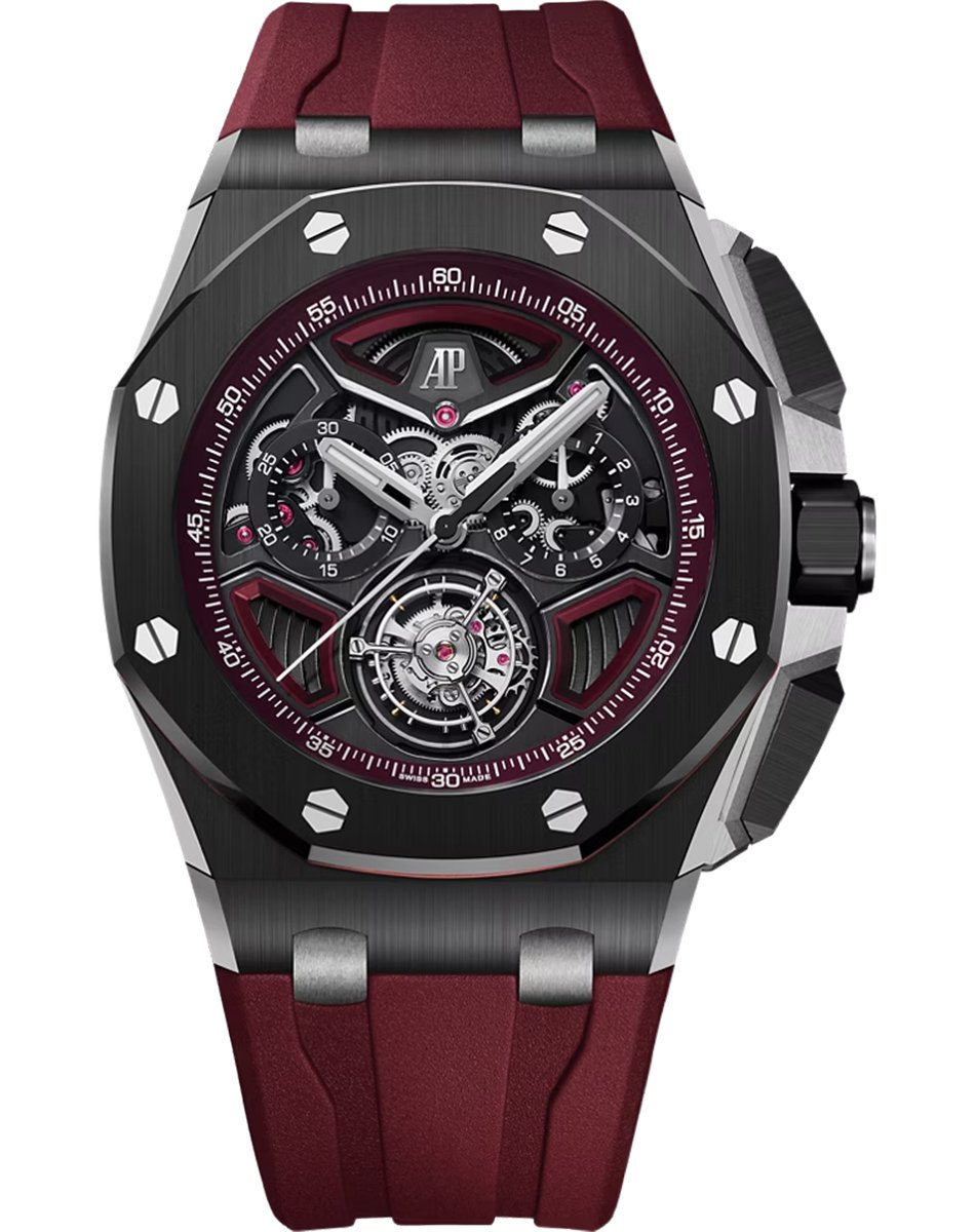 Taucheruhr: Audemars Piguet – Royal Oak Offshore Flying Tourbillon Chronograph Automatik, Taucheruhr mit Tourbillon und Chronograph 