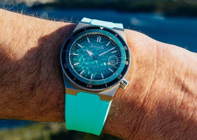 Bausele – Elemental Oceanic Blue, Taucheruhr mit Automatikwerk