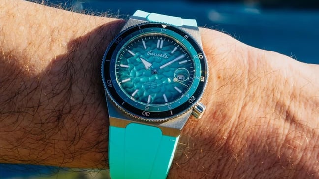 Bausele – Elemental Oceanic Blue, Taucheruhr mit Automatikwerk