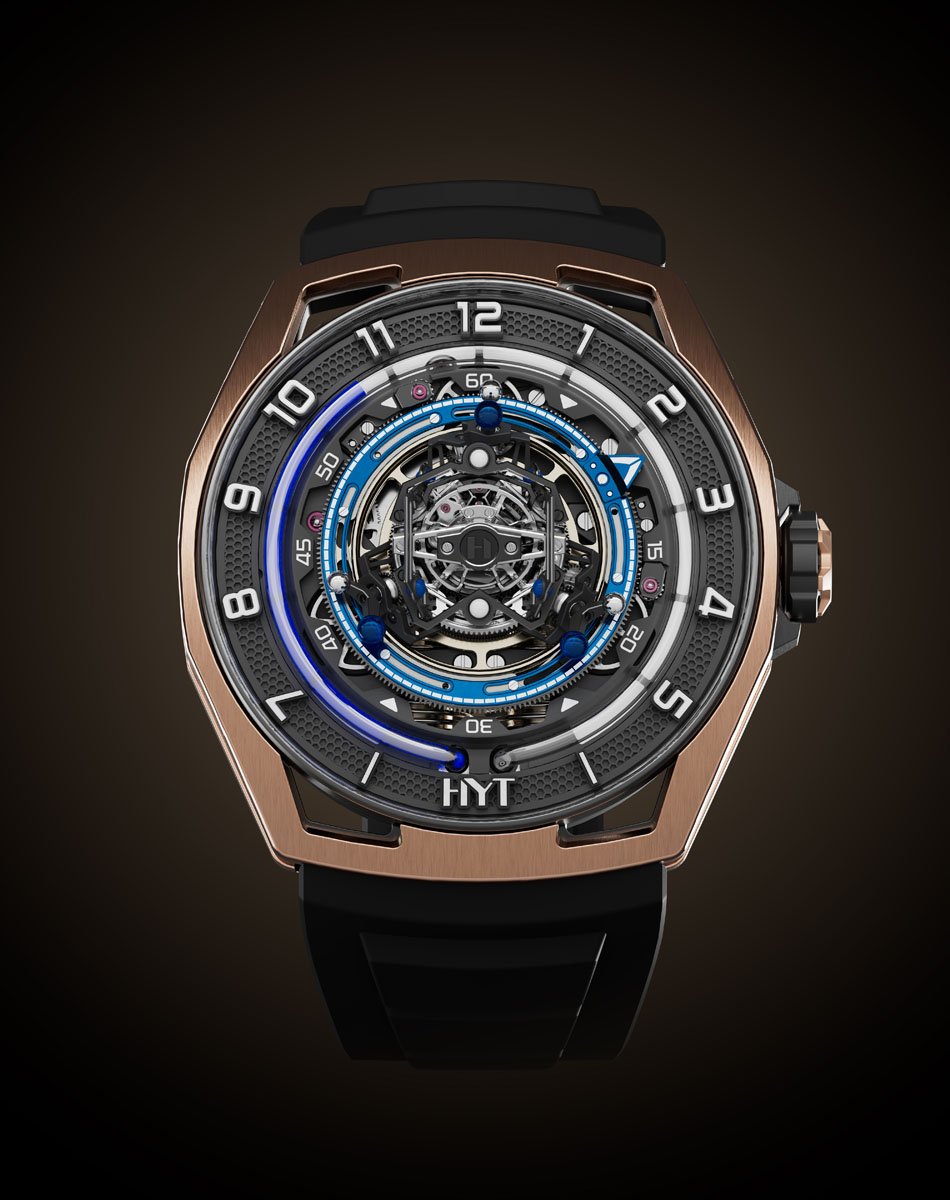 HYT: Conical Tourbillon in Midnight Blue