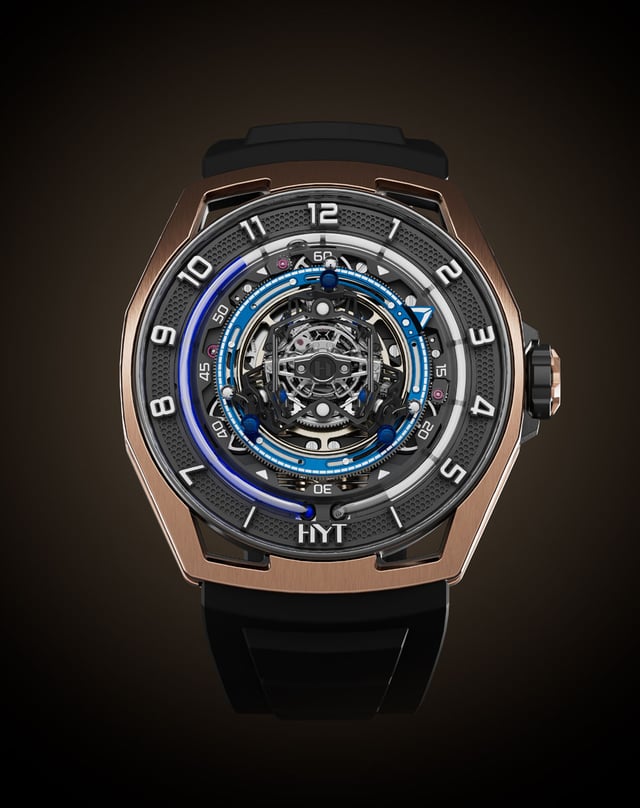 HYT: Conical Tourbillon in Midnight Blue