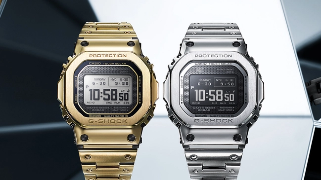 G-Shock – GMW-BZ5000D-Serie, robuste Digital-Uhr aus Metall