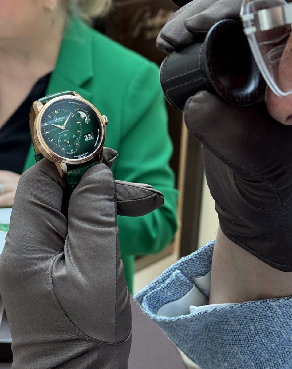 Nur selten können sämtliche Modelle von Glashütte Original so genau betrachtet werden wie auf der Glashütte Excellence Journey