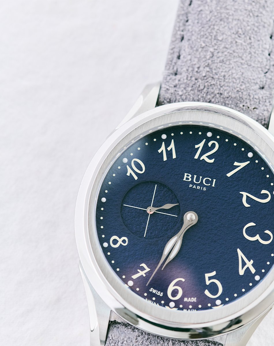 Buci – Nouvelle, elegante Edelstahluhr mit Automatikkaliber