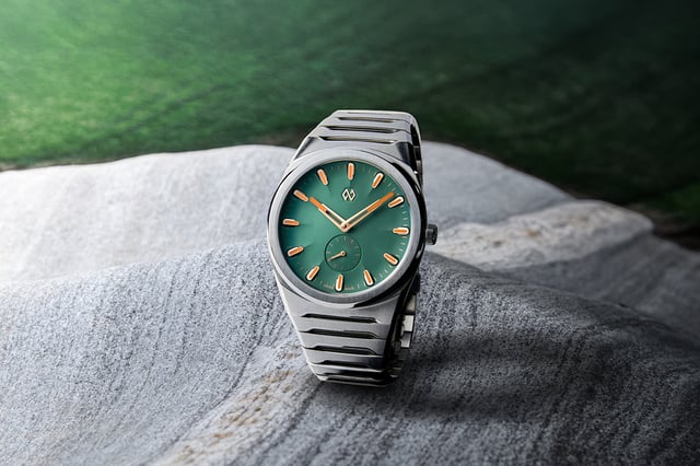 Formex Aria Manufacture Chronometer 40 mm mit grünem Zifferblatt