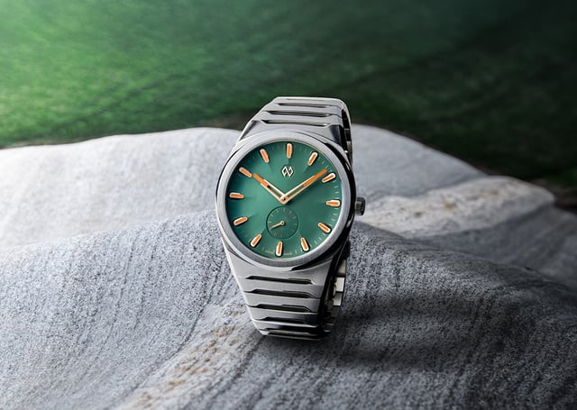 Formex Aria Manufacture Chronometer 40 mm mit grünem Zifferblatt