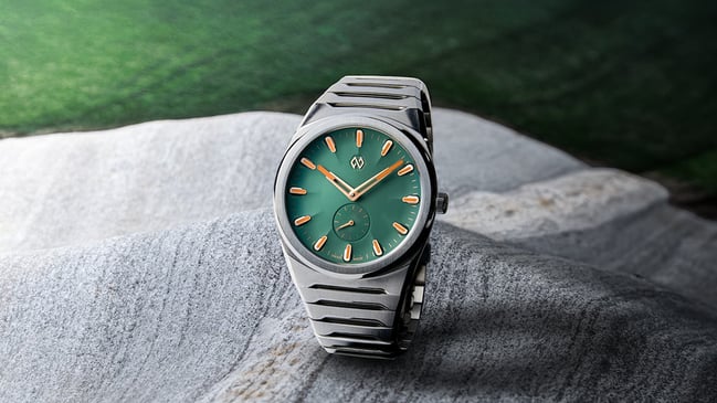 Formex Aria Manufacture Chronometer 40 mm mit grünem Zifferblatt