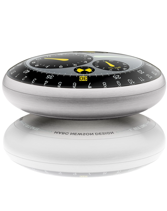 Ressence – Type 3 Marc Newson, ausgefallene Automatikuhr mit Scheibenanzeige und Kautschukband