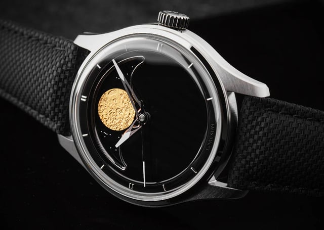 Loresum – LS04 Moon Landing 55th Limited Edition, elegante Automatikuhr mit Mondphase