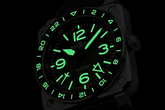 Bell & Ross: BR-03 GMT Green Lum