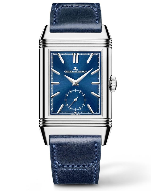 Jaeger-LeCoultre Reverso, Edelstahluhr mit Wendegehäuse