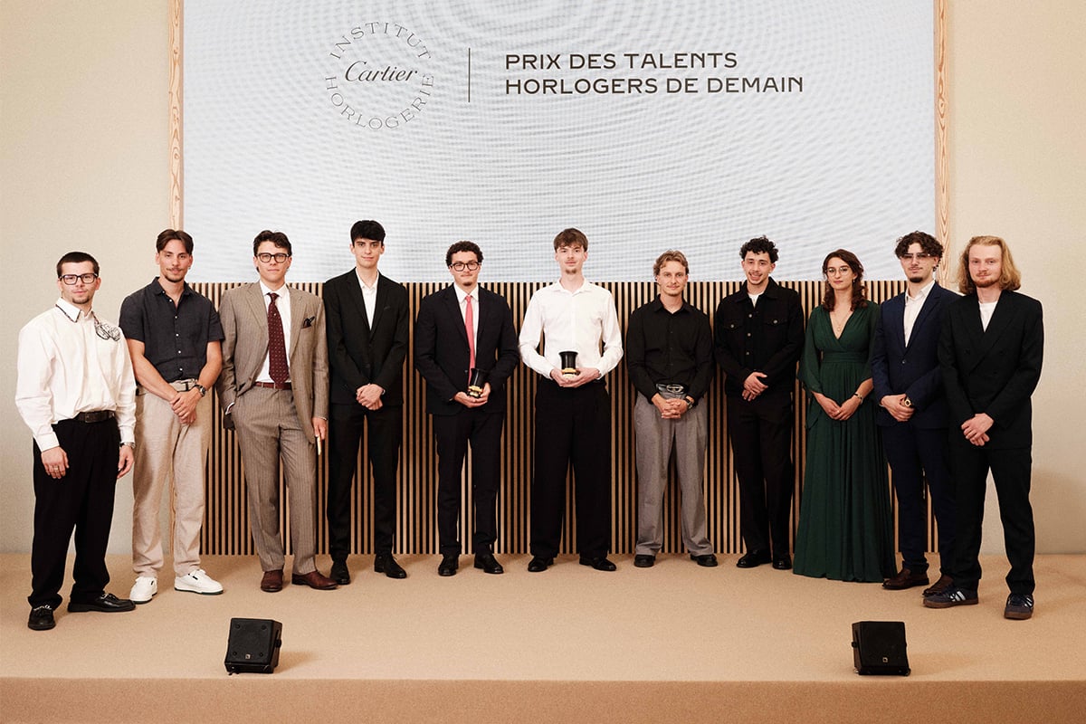 Die elf Finalisten des Cartier Prix des Talents Horlogers de Demain