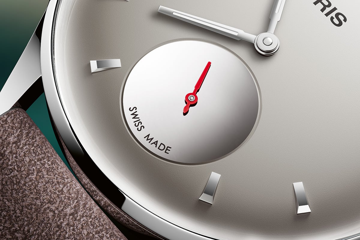 Oris Hölstein Edition 2026, Zifferblatt mit kleiner Sekunde