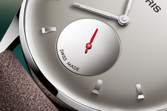 Oris Hölstein Edition 2026, Zifferblatt mit kleiner Sekunde
