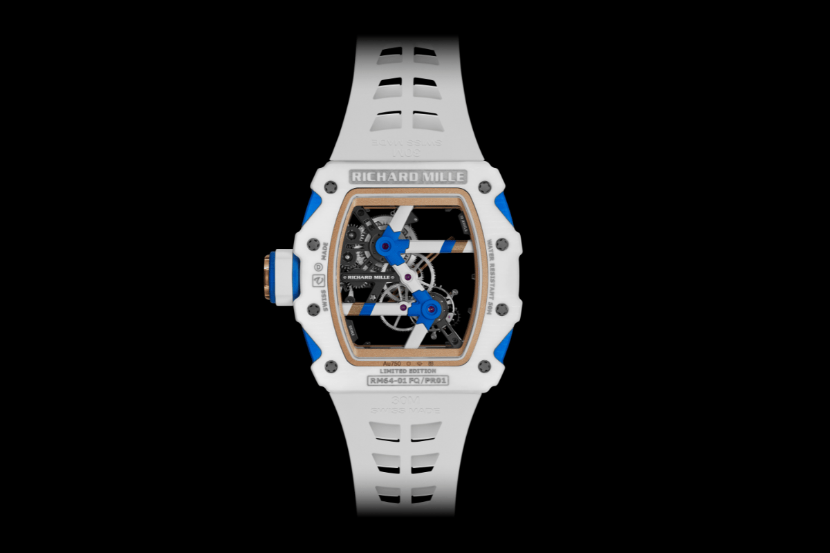 Front der Richard Mille RM 64-01-Tourbillon Colnago